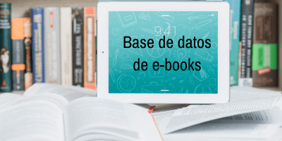 Base de datos de libros electrónicos